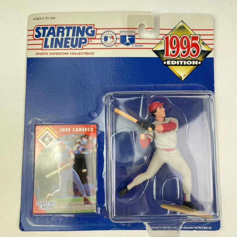 Jose Canseco Texas Rangers Starting Lineup 1995 Edition Action Figure Card